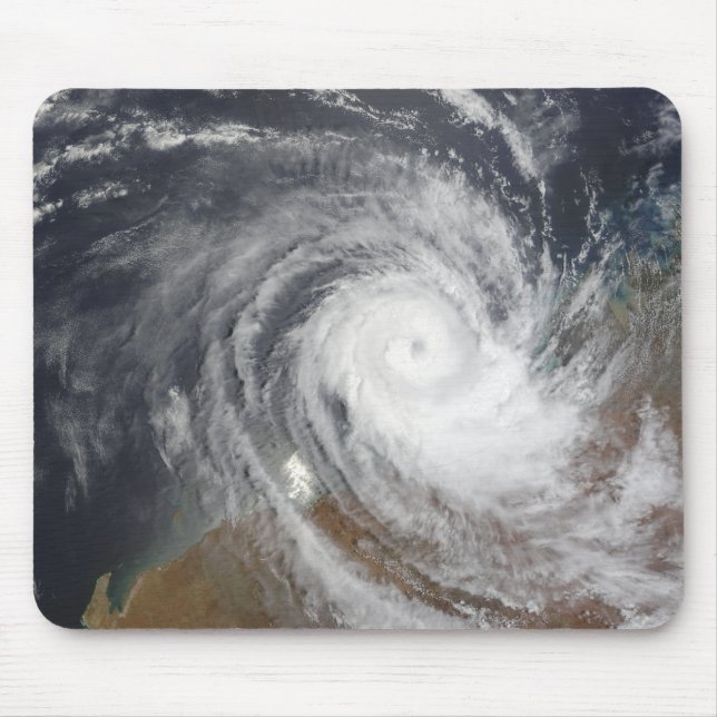 Tropical Cyclone Billy over Australia 2 Mouse Mat (Front)