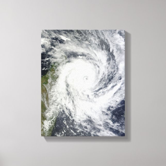 Tropical Cyclone Bingiza Canvas Print (Front)