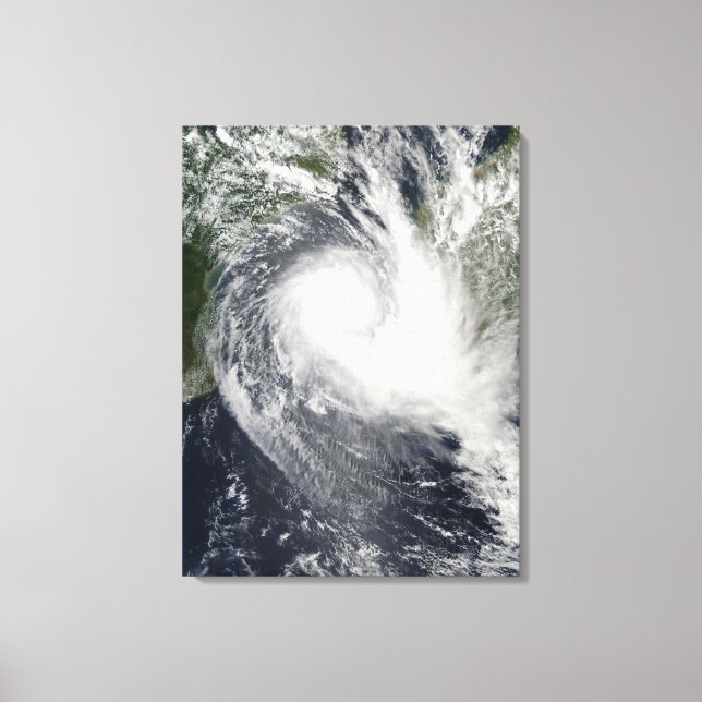 Tropical cyclone Boloetse Canvas Print (Front)