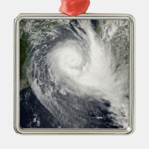 Tropical cyclone Boloetse Metal Tree Decoration