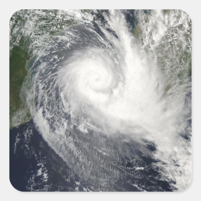 Tropical cyclone Boloetse Square Sticker (Front)