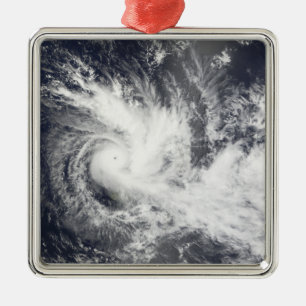 Tropical Cyclone Daman Metal Tree Decoration