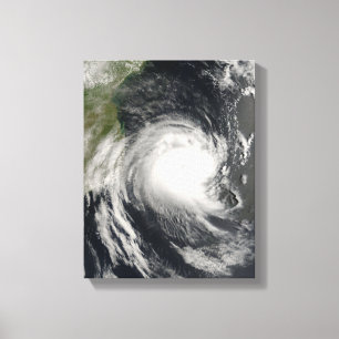 Tropical Cyclone Favio approaching Mozambique Canvas Print