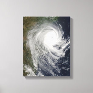 Tropical Cyclone Favio over Mozambique Canvas Print