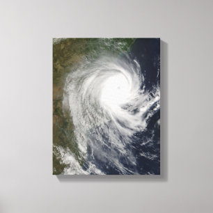 Tropical Cyclone Favio over Mozambique Canvas Print