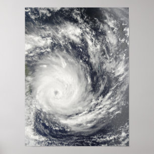 Tropical Cyclone Gael off Madagascar Poster