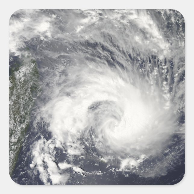 Tropical Cyclone Gael Square Sticker (Front)