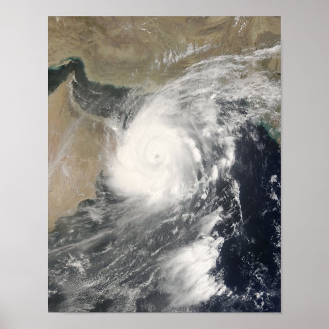 Tropical Cyclone Gonu in the Arabian Sea Poster (Front)