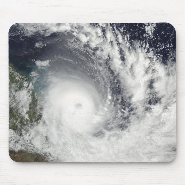 Tropical Cyclone Hamish over Australia Mouse Mat (Front)