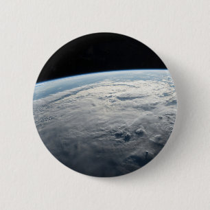 Tropical Cyclone Idai Above The Coast Of Africa. 6 Cm Round Badge