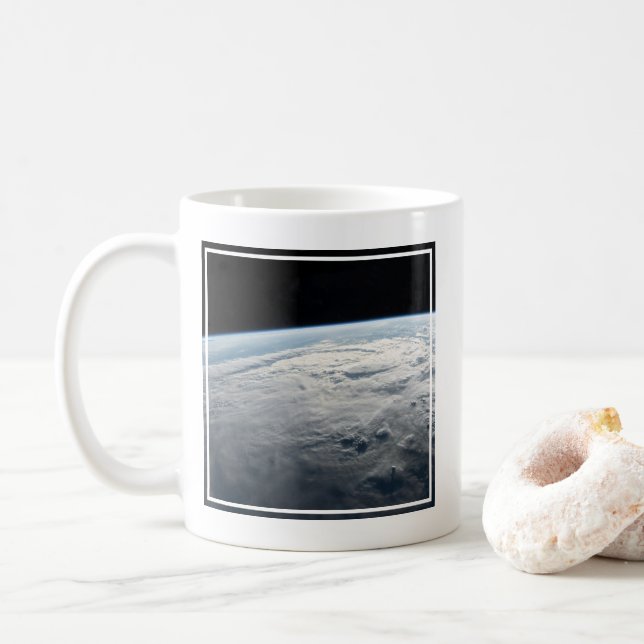 Tropical Cyclone Idai Above The Coast Of Africa. Coffee Mug (With Donut)