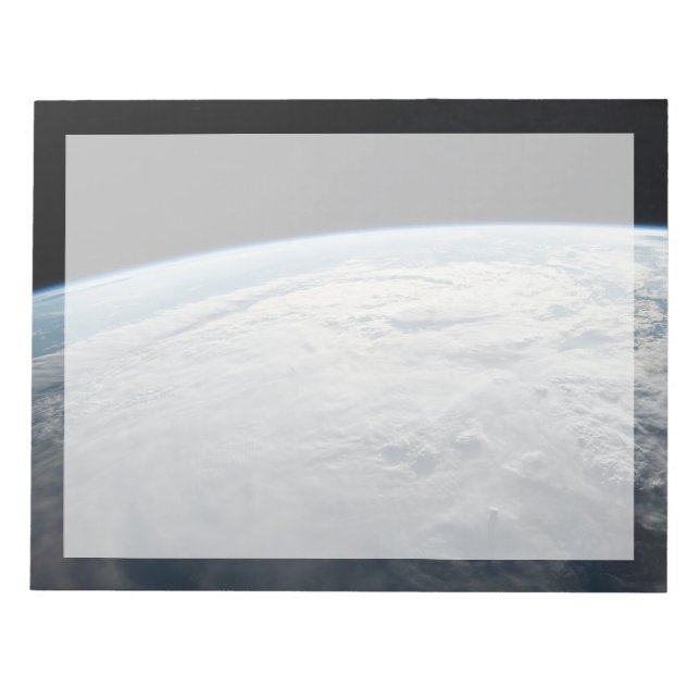 Tropical Cyclone Idai Above The Coast Of Africa. Notepad (Front)