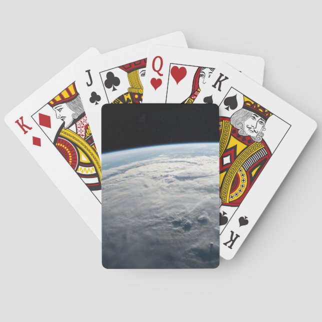 Tropical Cyclone Idai Above The Coast Of Africa. Playing Cards (Back)