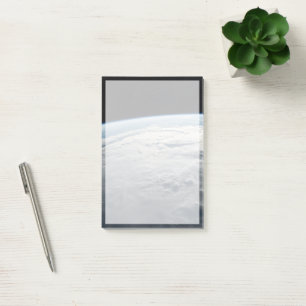 Tropical Cyclone Idai Above The Coast Of Africa. Post-it Notes