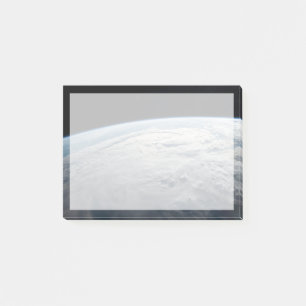 Tropical Cyclone Idai Above The Coast Of Africa. Post-it Notes