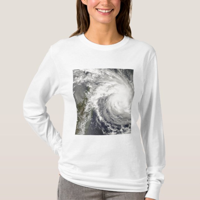 Tropical Cyclone Ivan approaching Madagascar T-Shirt (Front)