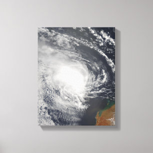 Tropical Cyclone Jacob approaching Australia Canvas Print