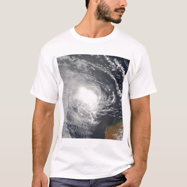 Tropical Cyclone Jacob approaching Australia T-Shirt (Front)