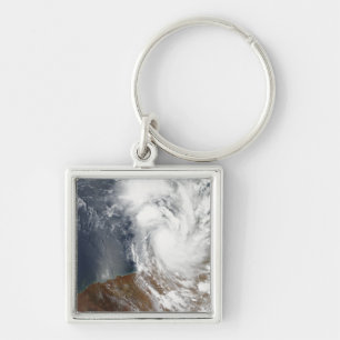 Tropical Cyclone Laurence Key Ring