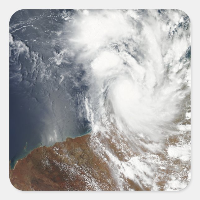 Tropical Cyclone Laurence Square Sticker (Front)