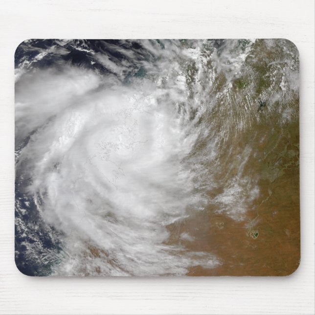 Tropical Cyclone Magda coming ashore in Austral Mouse Mat (Front)