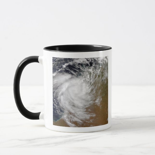 Tropical Cyclone Magda coming ashore in Austral Mug (Left)