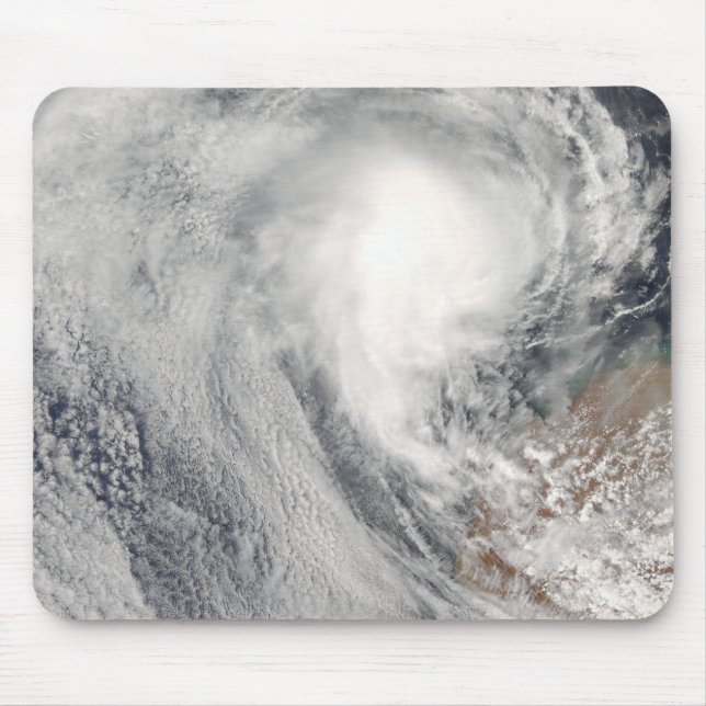 Tropical Cyclone Melanie off Australia Mouse Mat (Front)