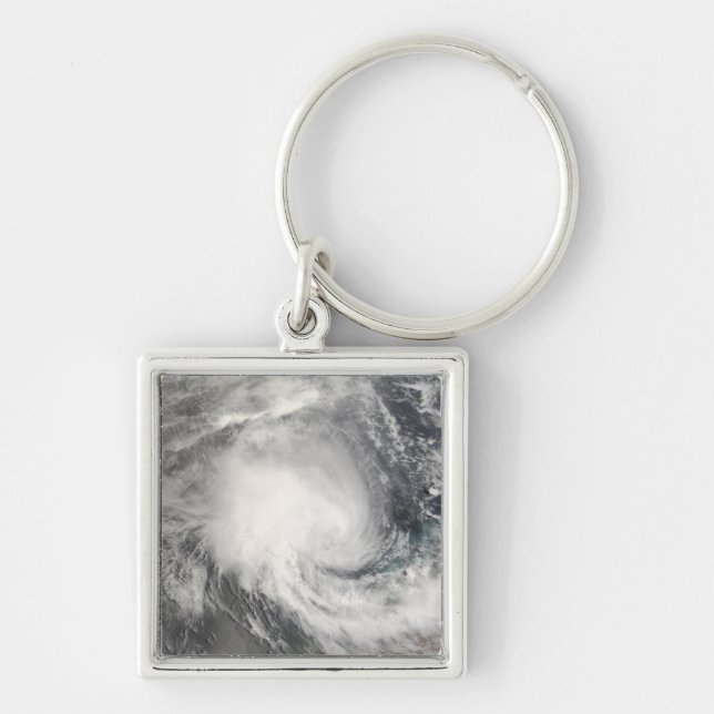 Tropical Cyclone Nicholas approaching Australia Key Ring (Front)