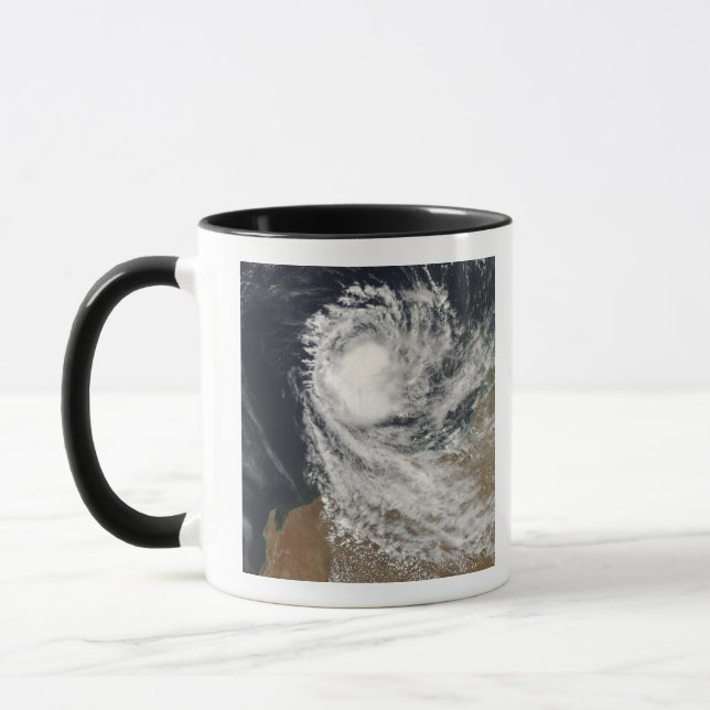 Tropical Cyclone Ophelia off Australia Mug (Left)