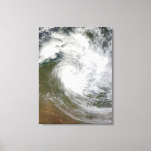 Tropical Cyclone Paul over Australia Canvas Print