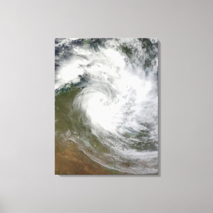 Tropical Cyclone Paul over Australia Canvas Print