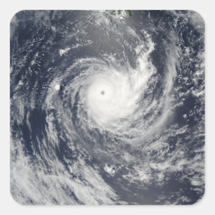 Tropical Cyclone Wilma Square Sticker