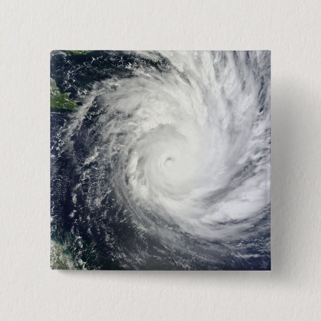 Tropical Cyclone Yasi 15 Cm Square Badge (Front)