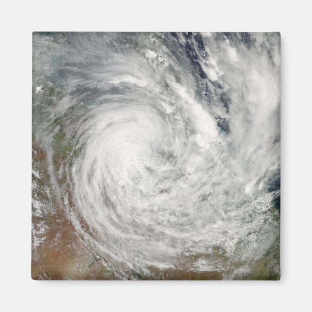 Tropical Cyclone Yasi over Australia 2 Magnet (Front)