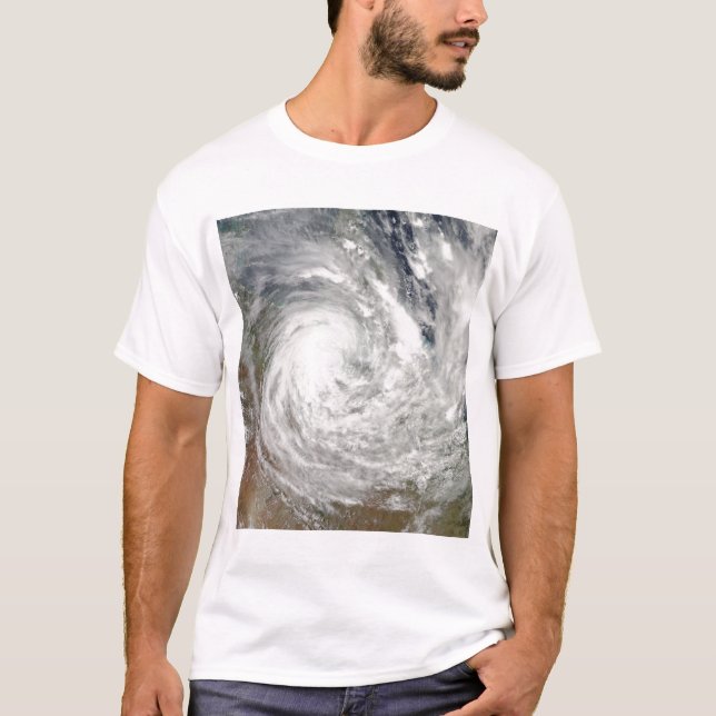 Tropical Cyclone Yasi over Australia 2 T-Shirt (Front)
