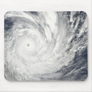 Tropical Cyclone Yasi over Australia Mouse Mat
