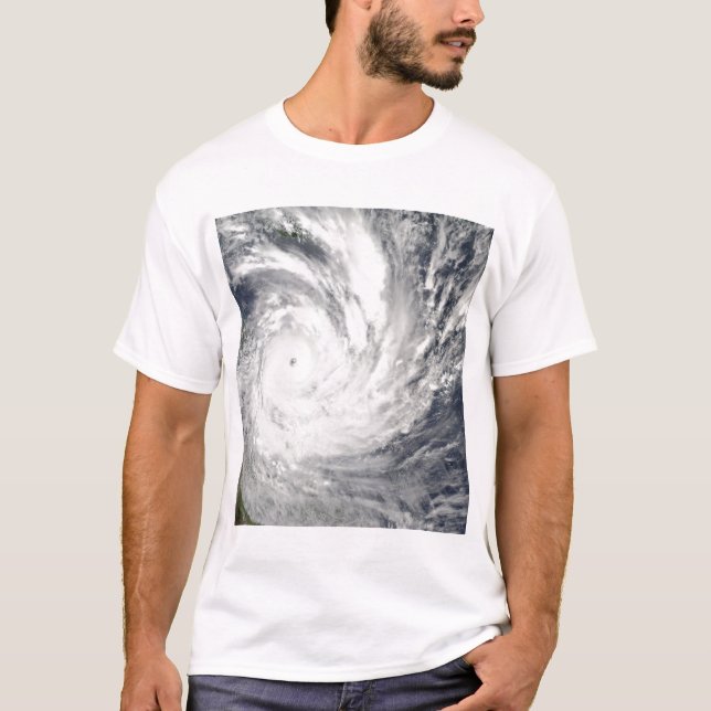Tropical Cyclone Yasi over Australia T-Shirt (Front)