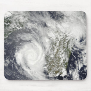 Tropical Cyclones Eric and Fanele 2 Mouse Mat