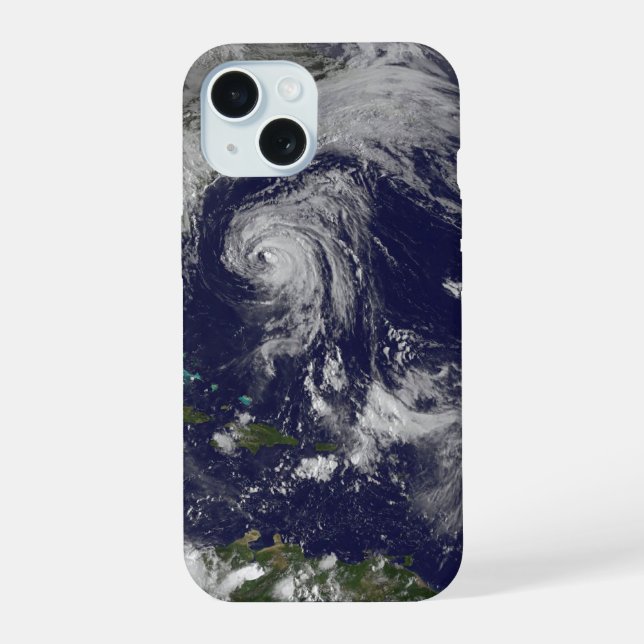 Tropical Cyclones Katia, Lee, Maria And Nate. iPhone 15 Case (Back)