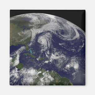 Tropical Cyclones Katia, Lee, Maria And Nate. Magnet