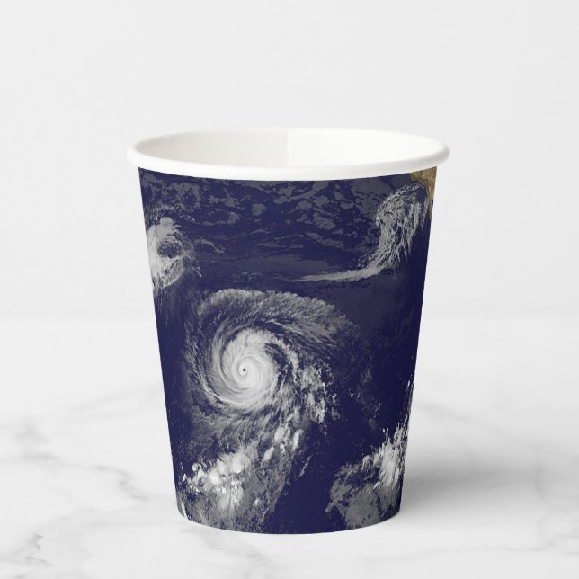 Tropical Cyclones Paper Cups (Left)