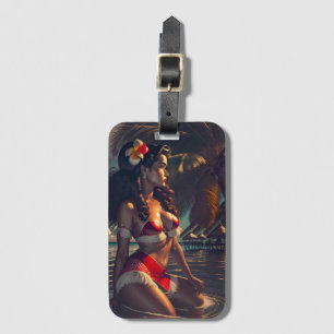 Tropical Dawn Luggage Tag