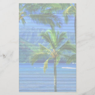 Tropical Day at the Beach Stationery