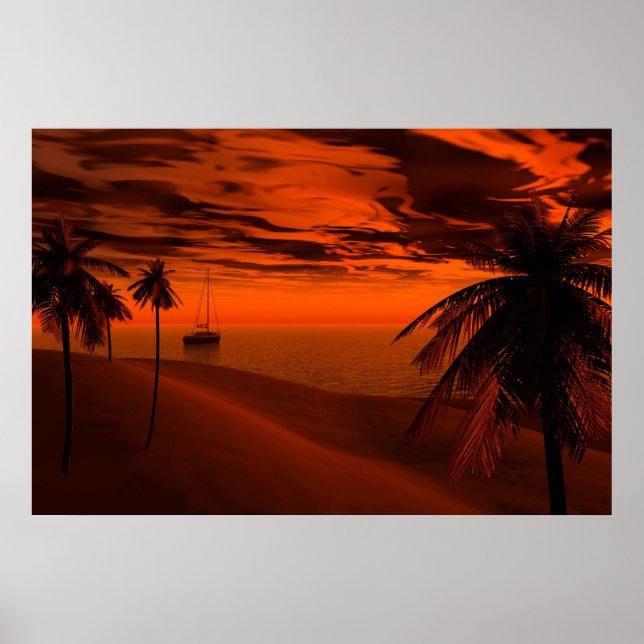 Tropical Days Poster (Front)