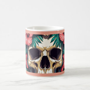 Tropical Decay: Bloom & Bone Coffee Mug