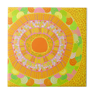 Tropical Del Sol - Arizona sun Tile