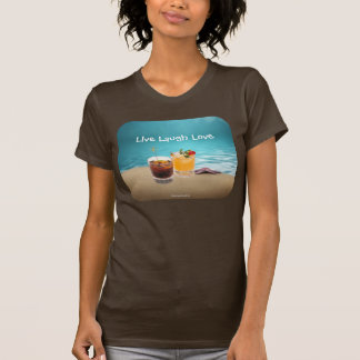 Tropical Delightful Drink On The Beach T-Shirt