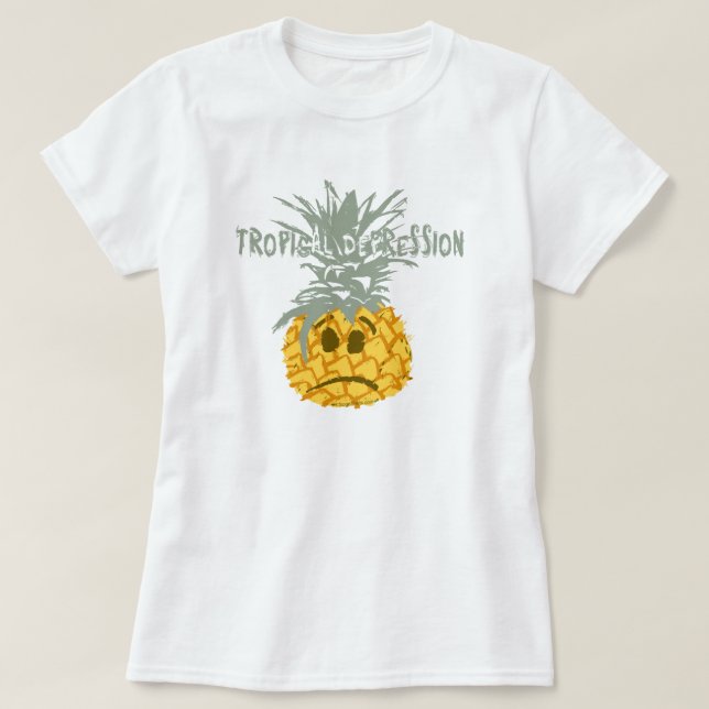 Tropical Depression T-Shirt (Design Front)