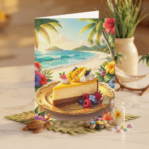 Tropical Dessert   Happy Birthday Nonna Card