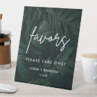 Tropical Destination Wedding Favours Sign